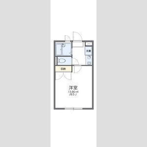 レオパレスMAEDAの間取り