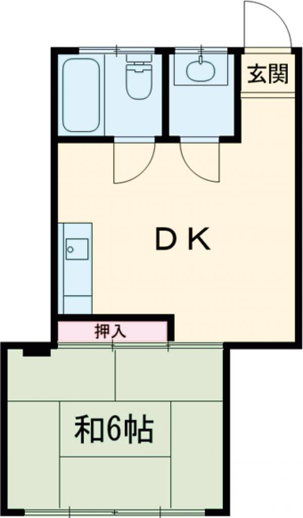 第一大興ビルの間取り