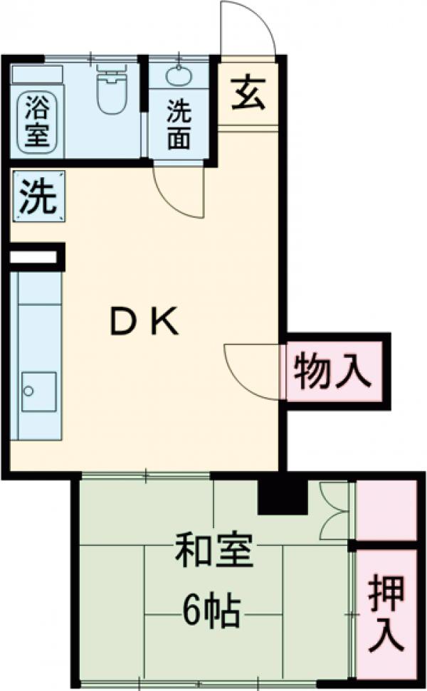 第一大興ビルの間取り