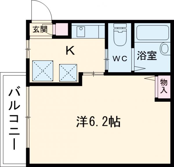 エスペランサ砧の間取り
