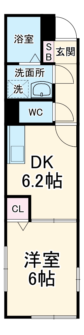 コーポソレイユの間取り
