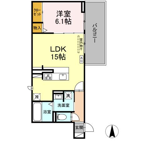 D-avance 花田の間取り