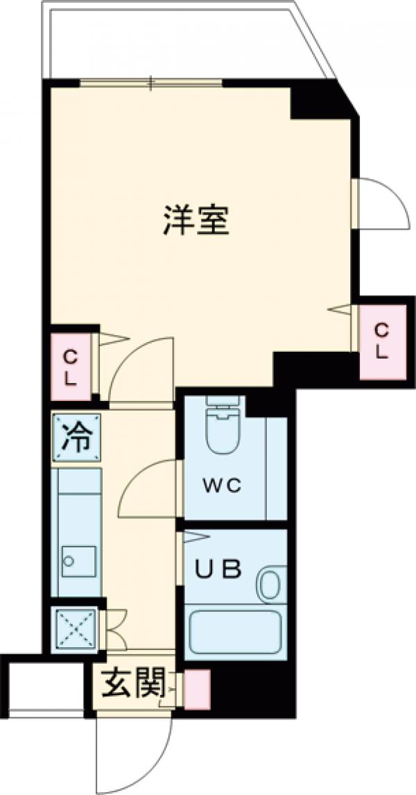 Amavel羽田空港の間取り