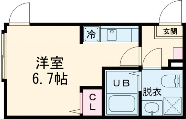 クリエ ボヌールの間取り