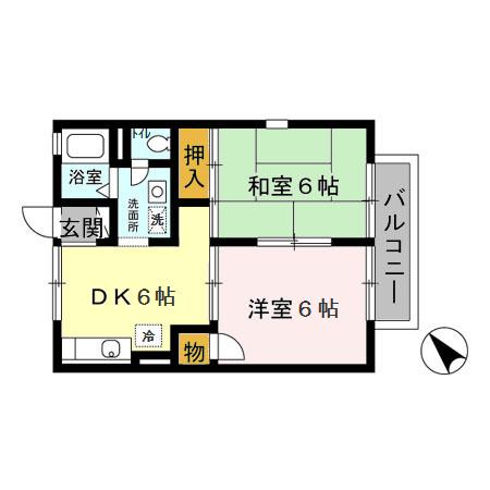 メゾンボナールの間取り