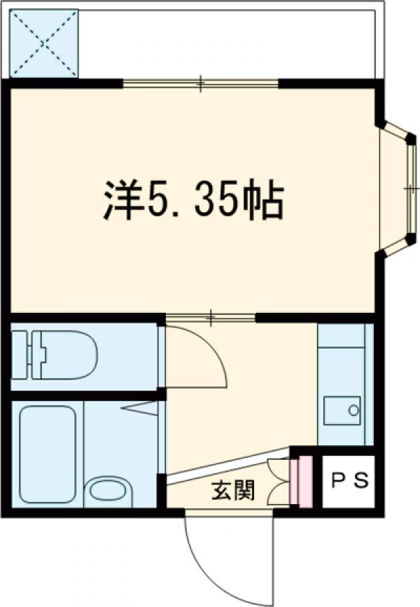 キャピタル5の間取り