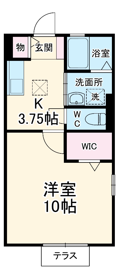 シャルマンⅡの間取り
