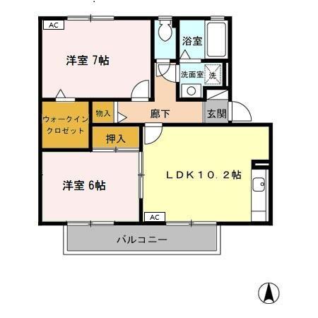 アヴァンセの間取り