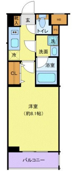 クレヴィスタ北赤羽の間取り