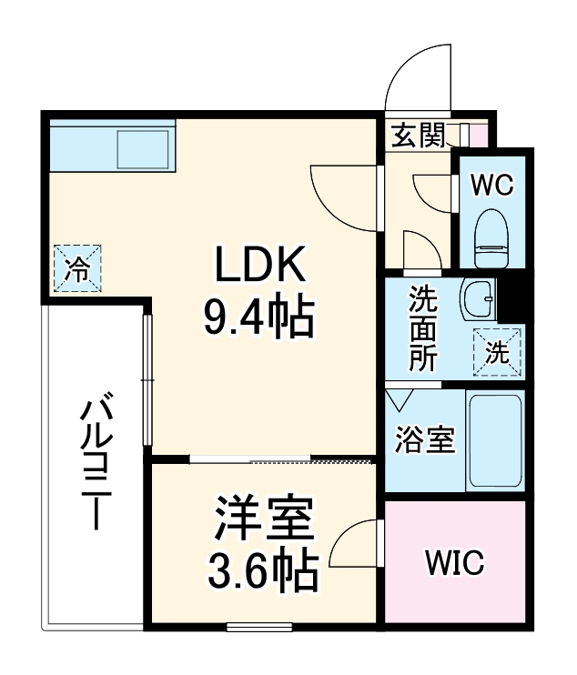 ジーメゾン清須アルカウスの間取り