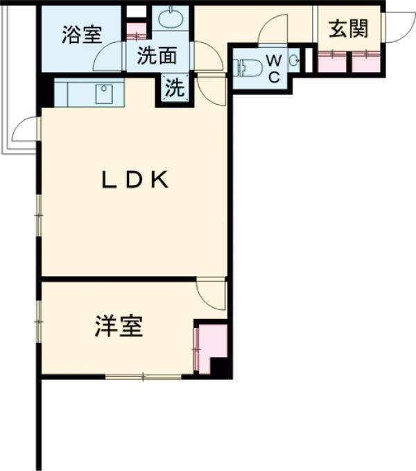 ACP Residence 新江古田・204号室の間取り