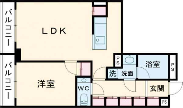 ACP Residence 新江古田の間取り