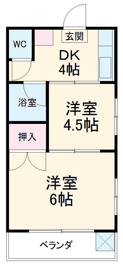 KODAガーデン六実の間取り