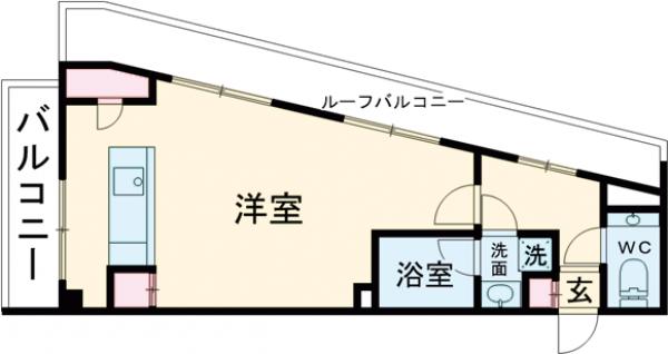 ACP Residence 新江古田・408号室の間取り