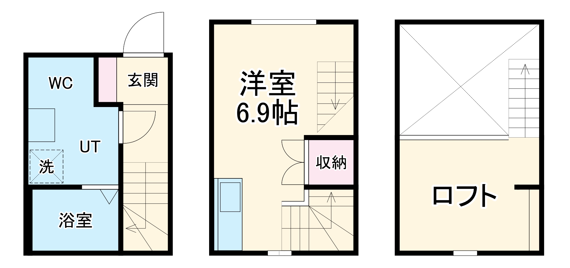 バステトこがねの間取り