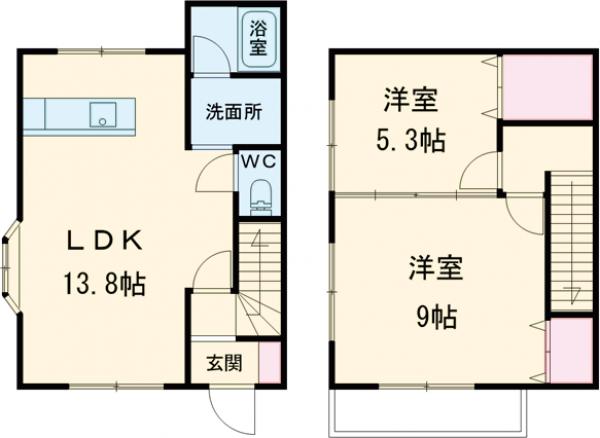 アクシスの間取り