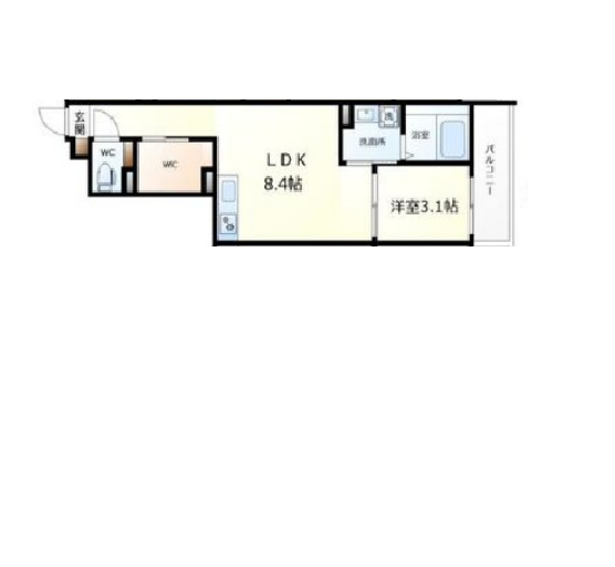 S-MOVE大阪鶴見の間取り