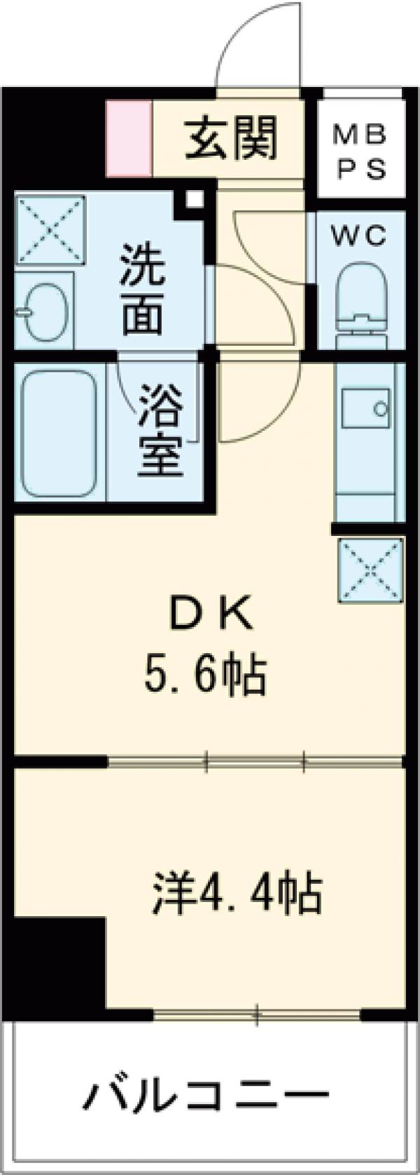 GRAN　PASEO押上Ⅱ・604号室の間取り