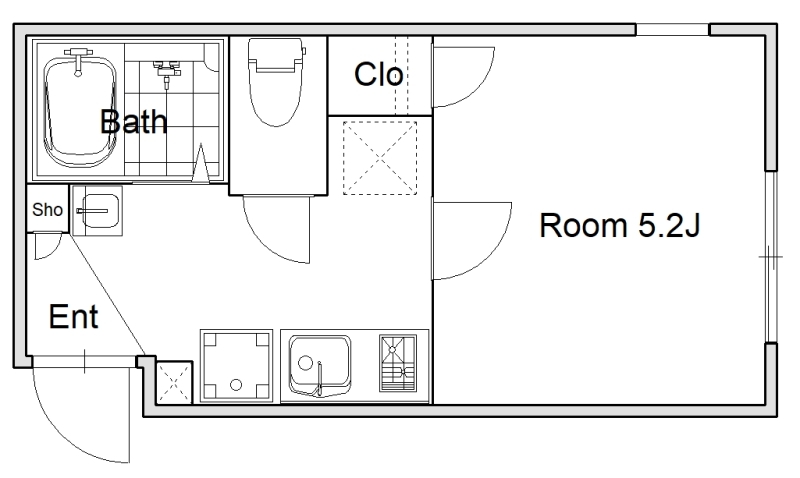 町屋の完工年月(2025年8月)築の賃貸マンションの間取り