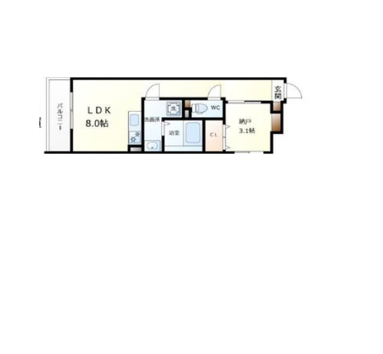 S-MOVE大阪鶴見の間取り