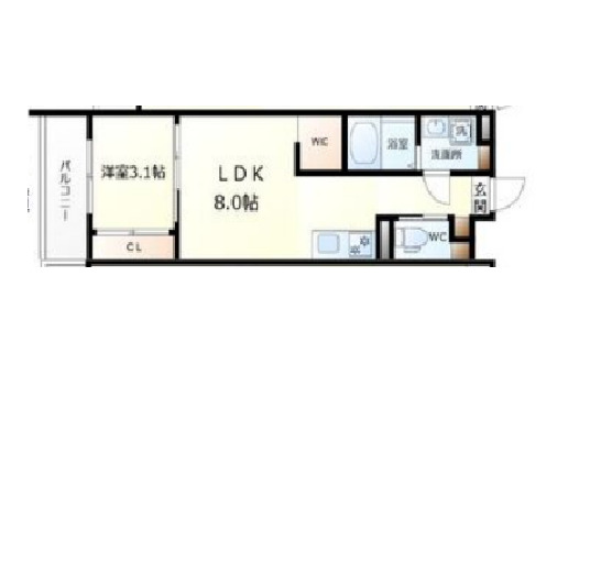 S-MOVE大阪鶴見の間取り