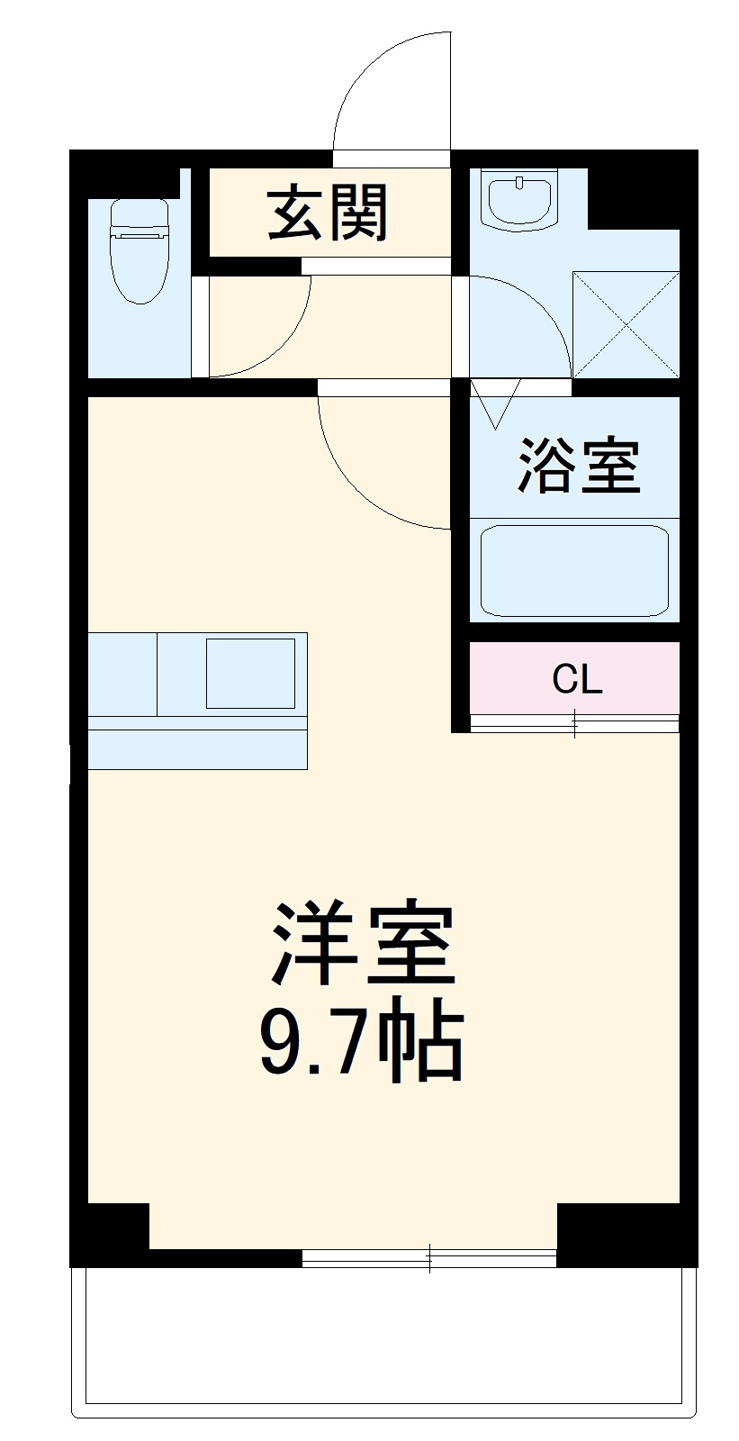 柿の木坂の間取り