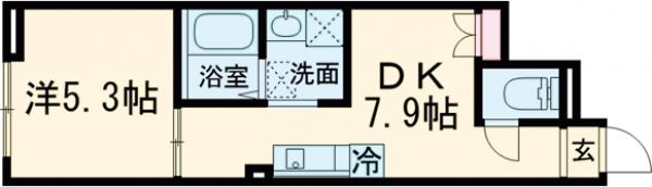 TheSiesta成城学園Gresiareの間取り