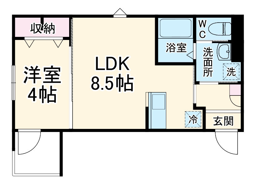 coco feliceの間取り