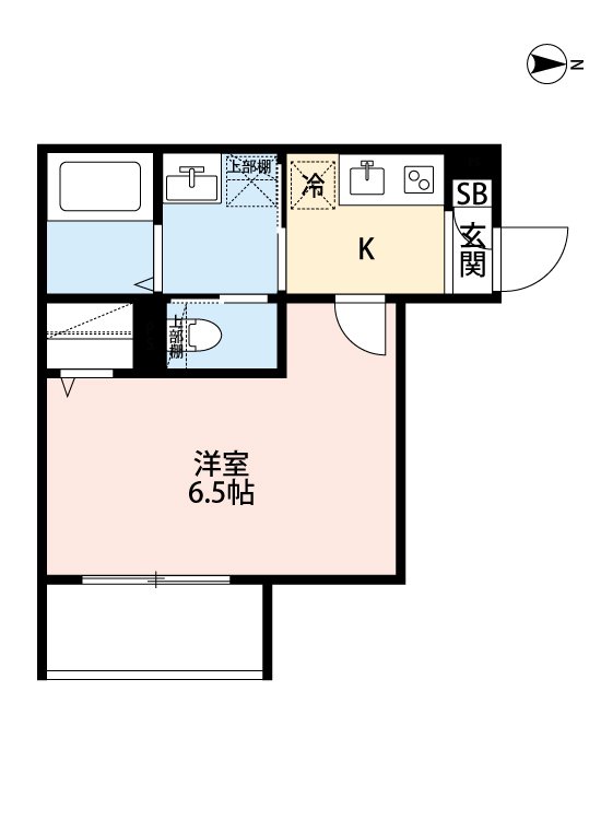 robot home かしわ台・201号室の間取り