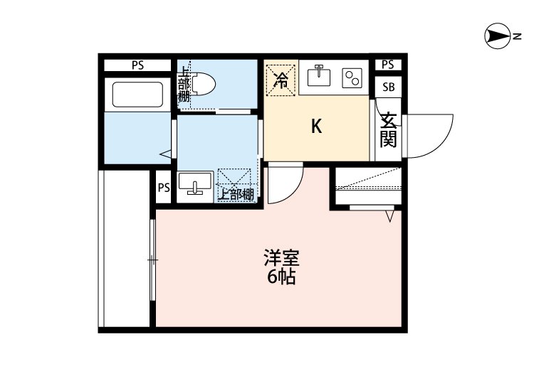 robot home かしわ台・202号室の間取り