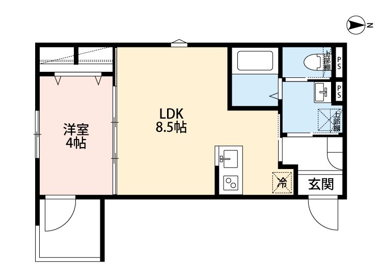 robot home かしわ台・303号室の間取り