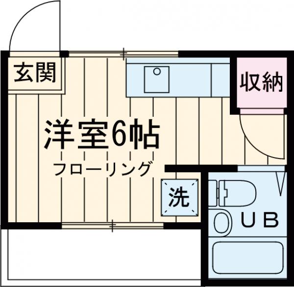 グリュックハイツの間取り