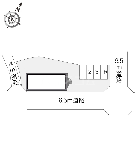 12/13 駐車場