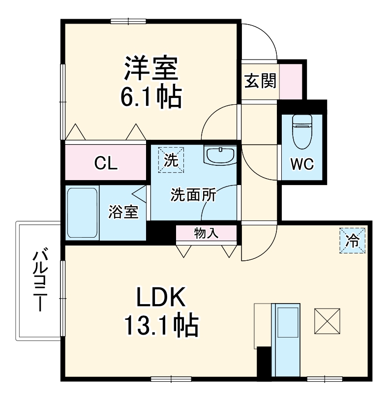 ドエルの間取り