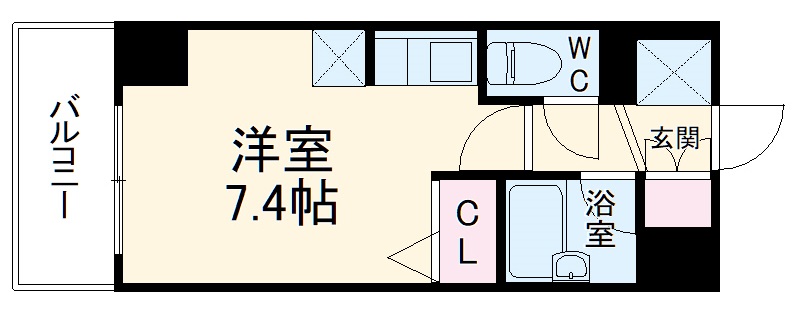 RIDGE堀田の間取り