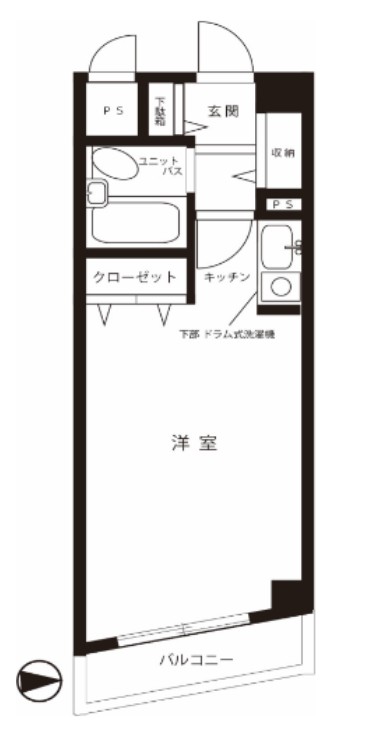 ルミエール落合の間取り