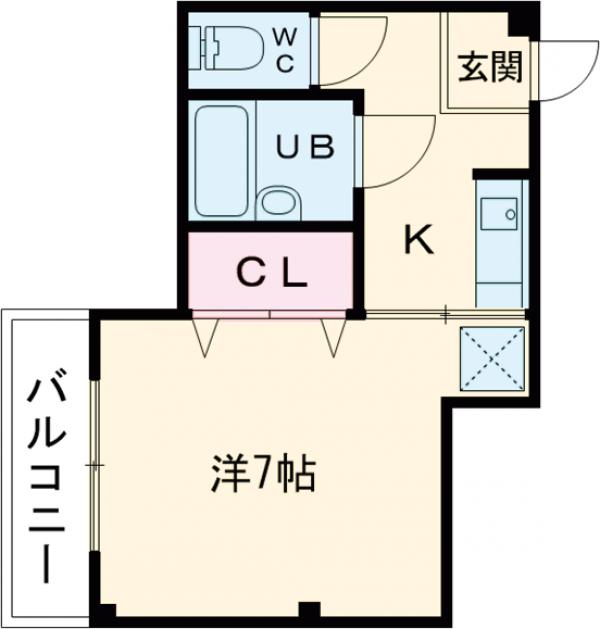 的場ビルの間取り