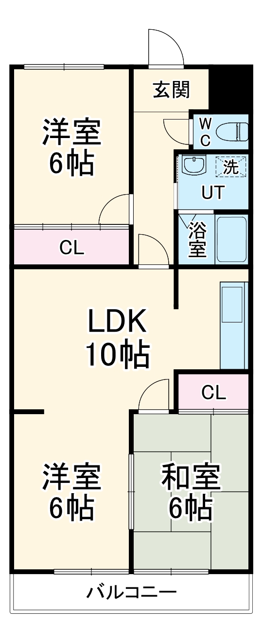 パラッツォT.Hの間取り