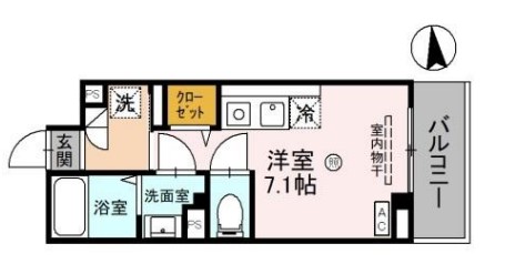 フォルテ ウェストの間取り