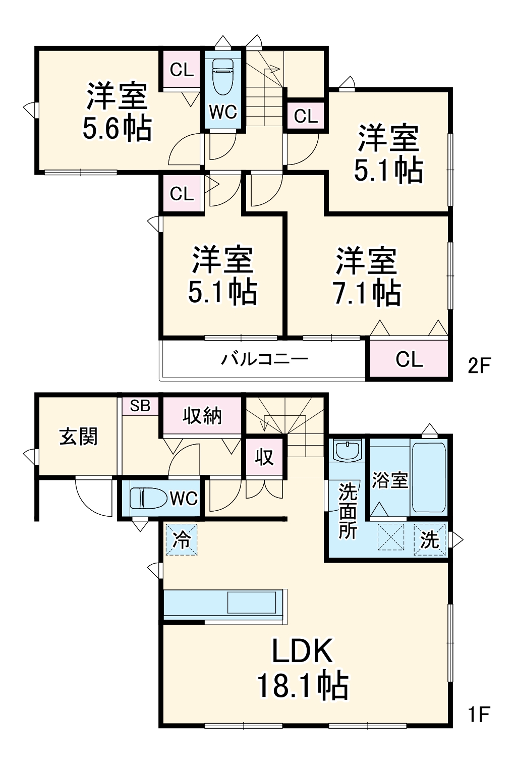 Kolet船橋咲が丘#07の間取り