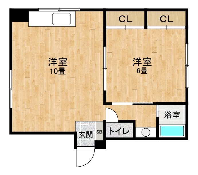 ReDEAL八王子・212号室の間取り