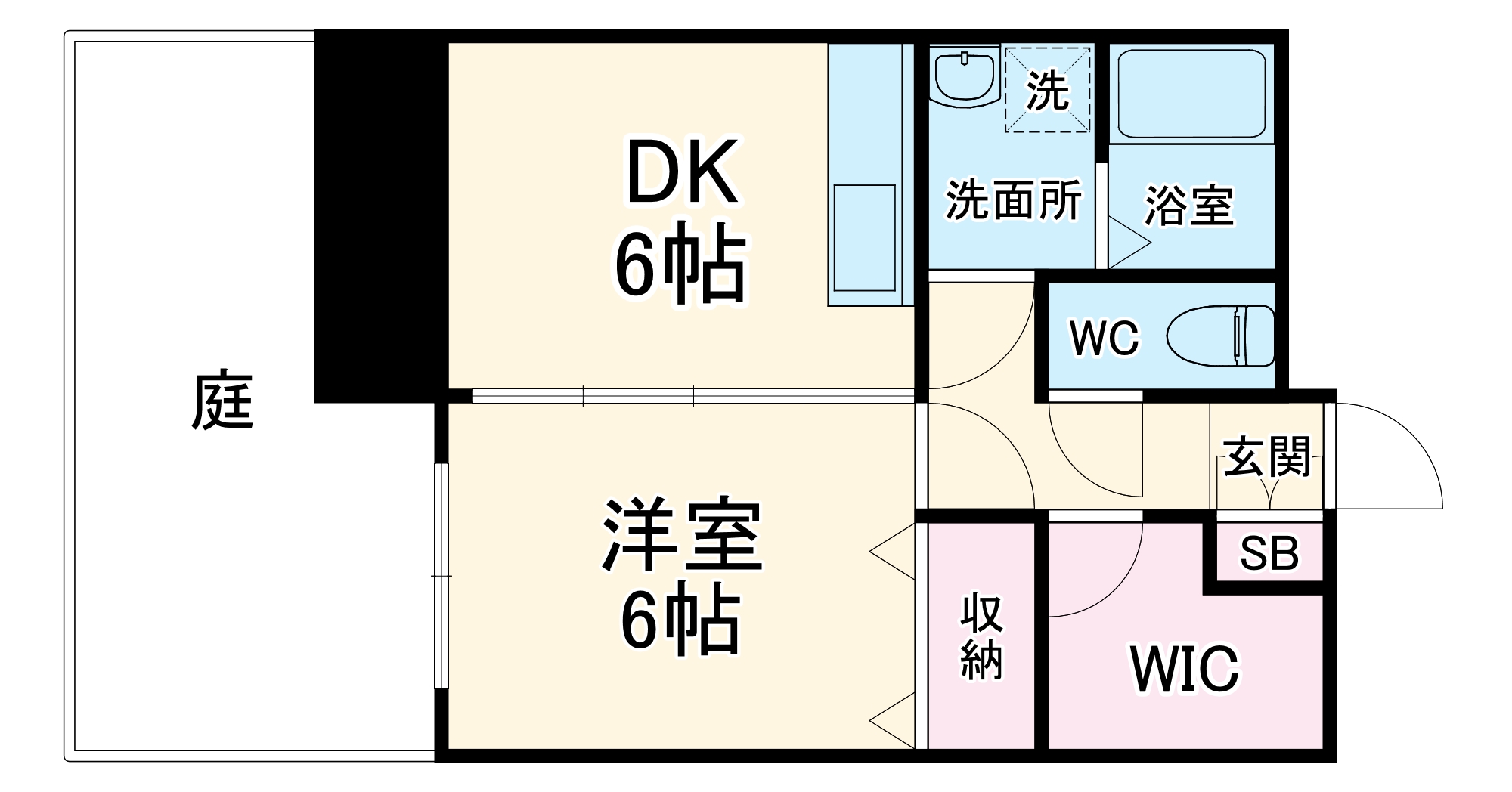 サンロイヤル五条の間取り