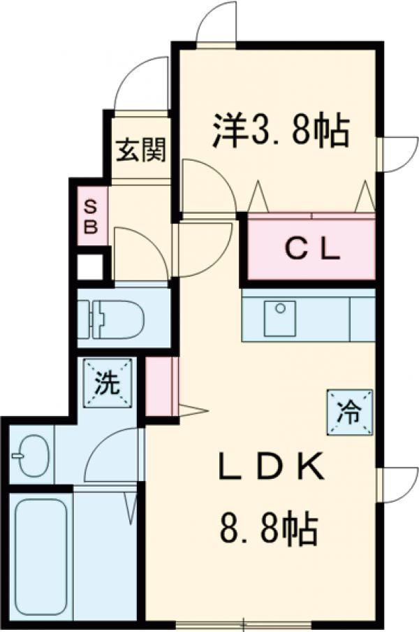 Honey comb Y・Tの間取り