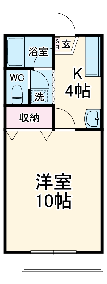 サンマリーCの間取り