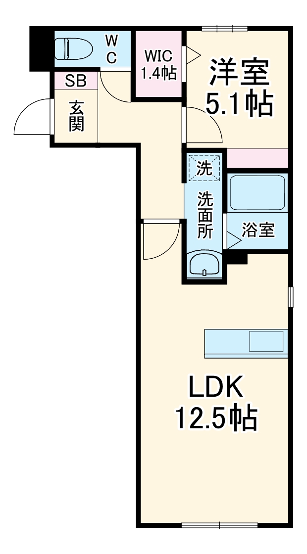 FORTUNATAの間取り