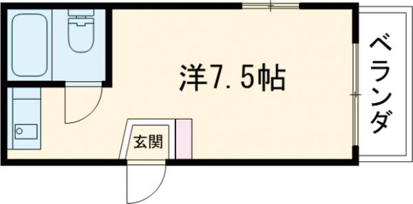 パークサイドマンションの間取り