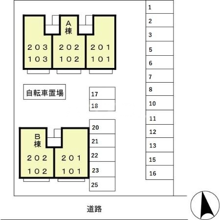 16/26 駐車場