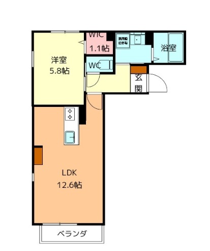 FORTUNATAの間取り