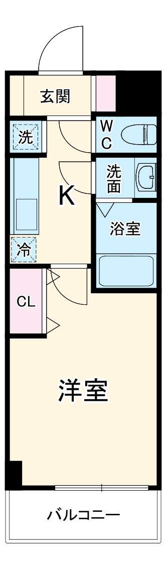 ＬＯＣ’Ｓ　ＹＯＫＯＤＡＩ・321号室の間取り