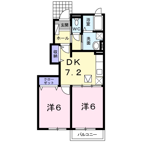 ホープハウスの間取り